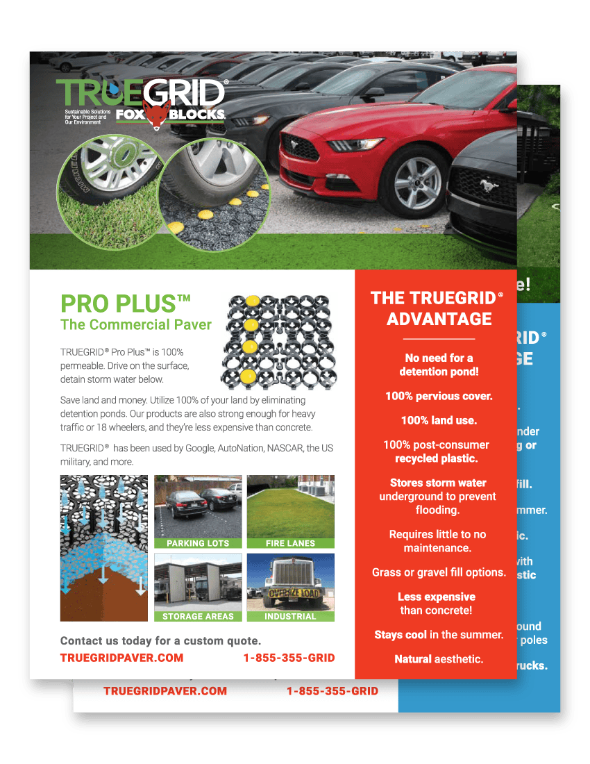 TRUEGRID Commercial & Residential Flyer